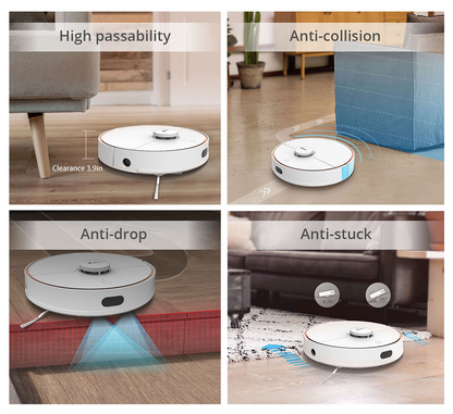 Robot stofzuiger - JC 360 S7 - 2600pa - 2600mAh