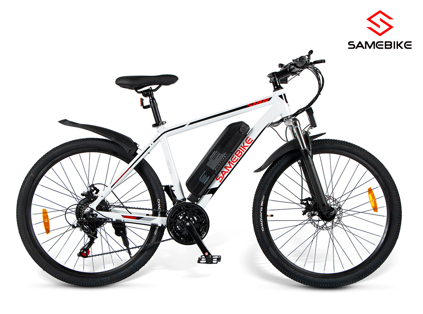 SAMEBIKE 5800™ -- 26 Inch -- 500W -- 25Km/h + 45Km/h -- Wit