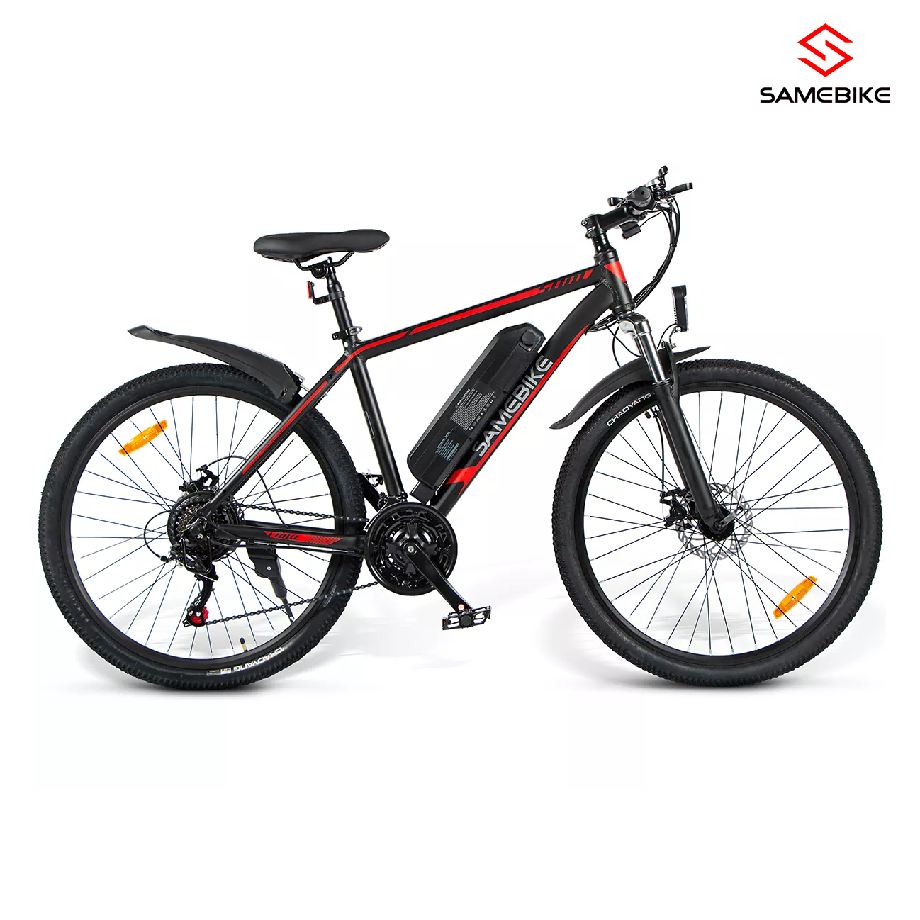 SAMEBIKE 5800™ -- 26 Inch -- 500W -- 25Km/h + 45Km/h -- Zwart