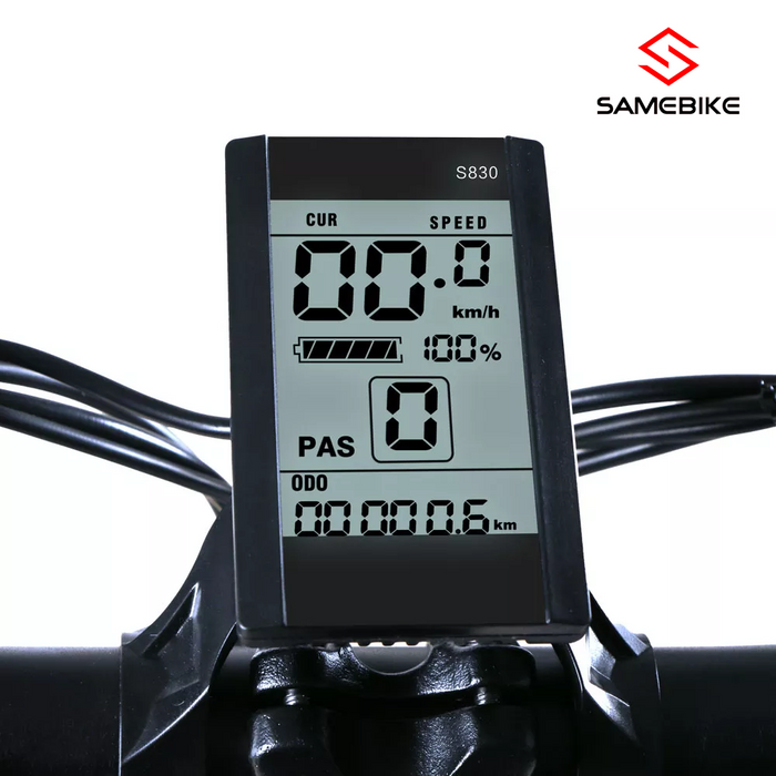 SAMEBIKE M-NINE™ -- 26 Inch -- 500W -- Wit