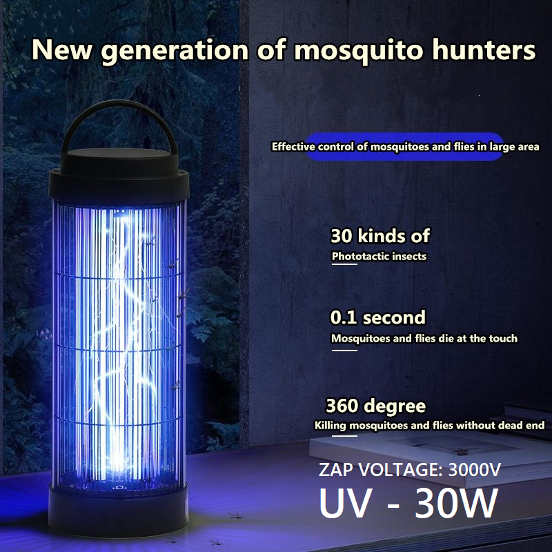 PREMIUM - 30W Insectenlamp -- (1x30w) -- Vliegenlamp -- Muggenlamp -- MosquitoKiller -- 40x16cm