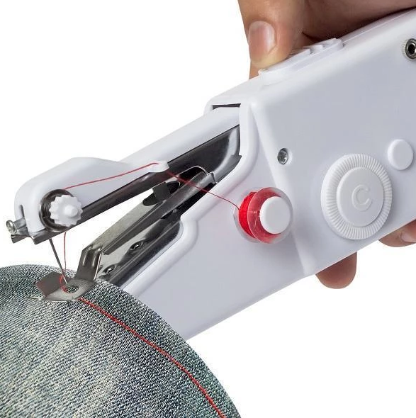 Handy Stitch - PREMIUM Handnaaimachine + 16 Spoelen garen en accessoires
